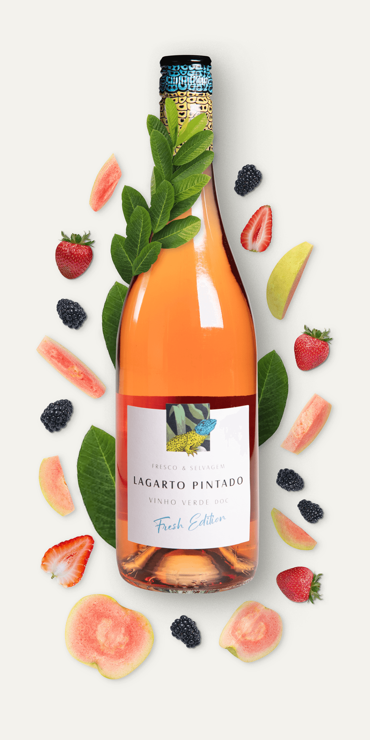 Rosewein -Lagarto Pintado Fresh Edition Vinho Verde Rosé - CorkRebels