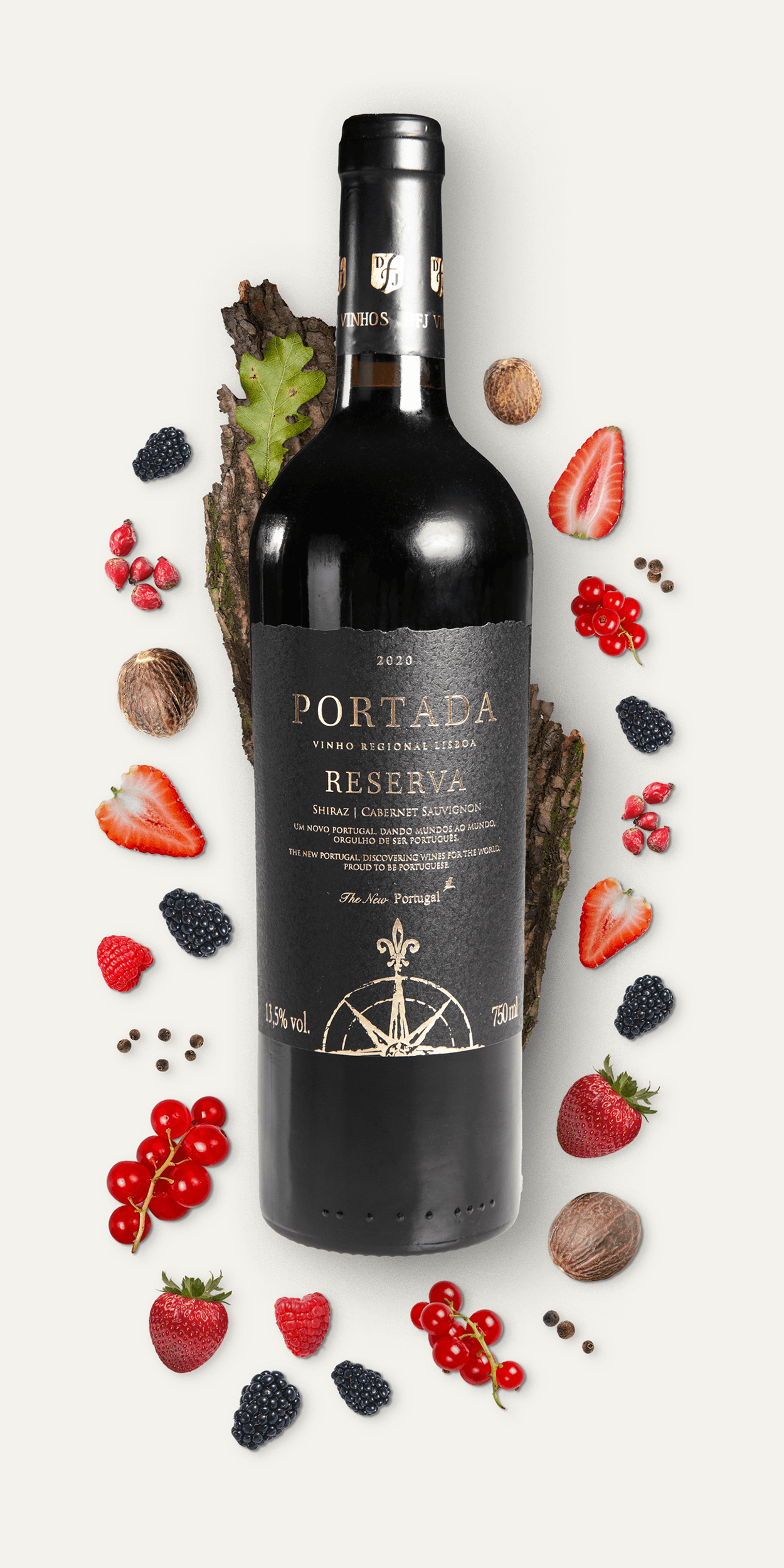 Rotwein - Portada Reserva Shiraz Cabernet Sauvignon - CorkRebels