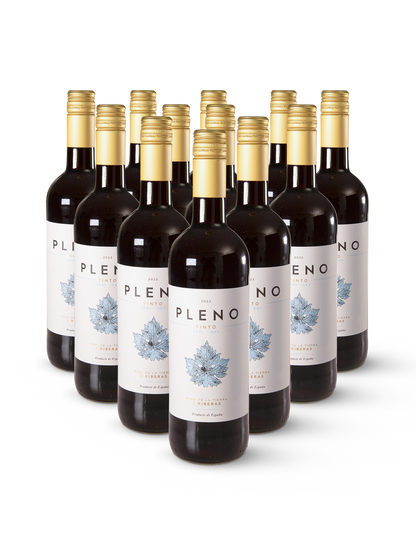 Produktbild des spanischen Rotweins Pleno Tinto – klassisches Design, fruchtiger Charakter