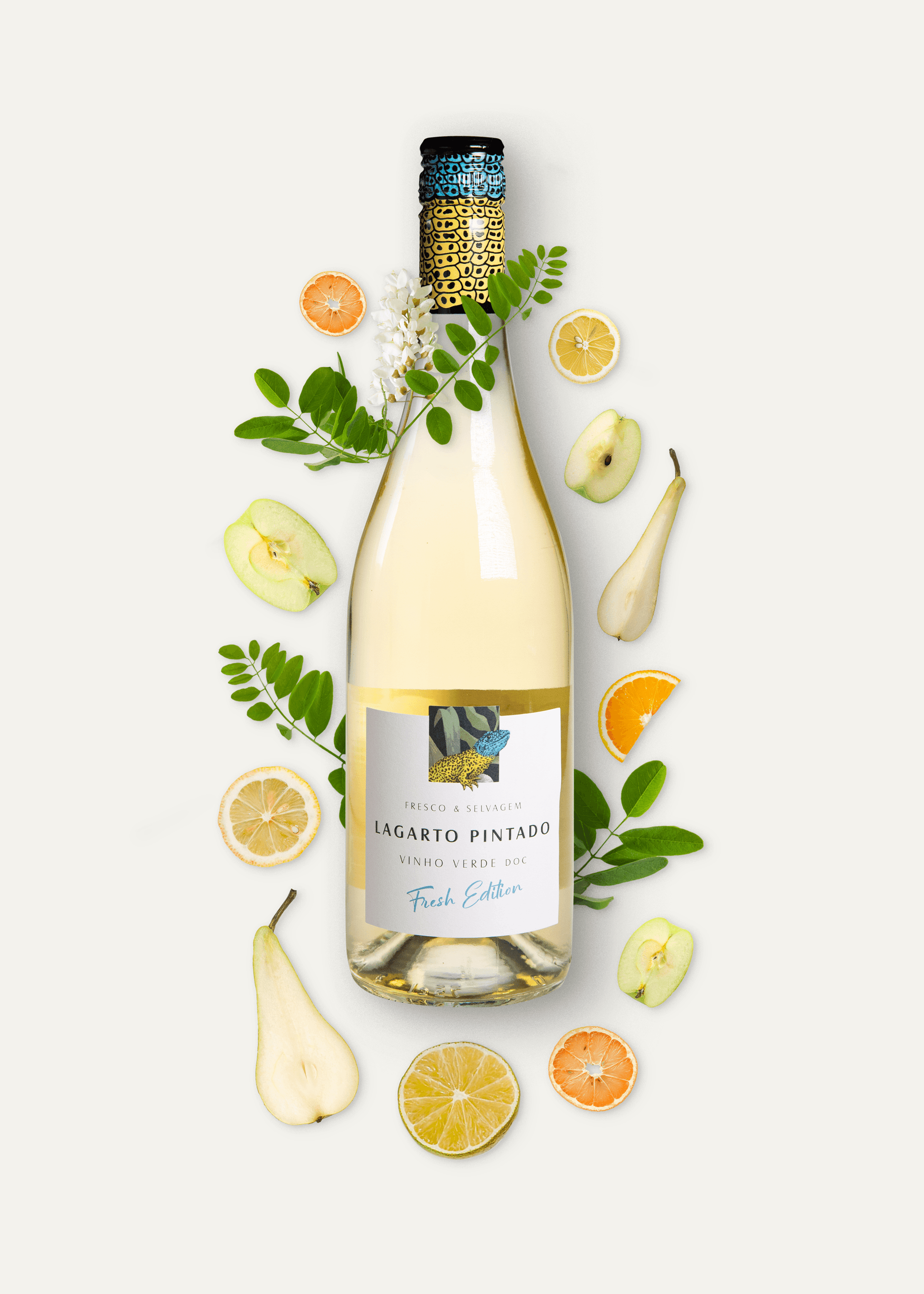 Lagarto Pintado Fresh Edition Vinho Verde Branco - Weißwein - CorkRebels