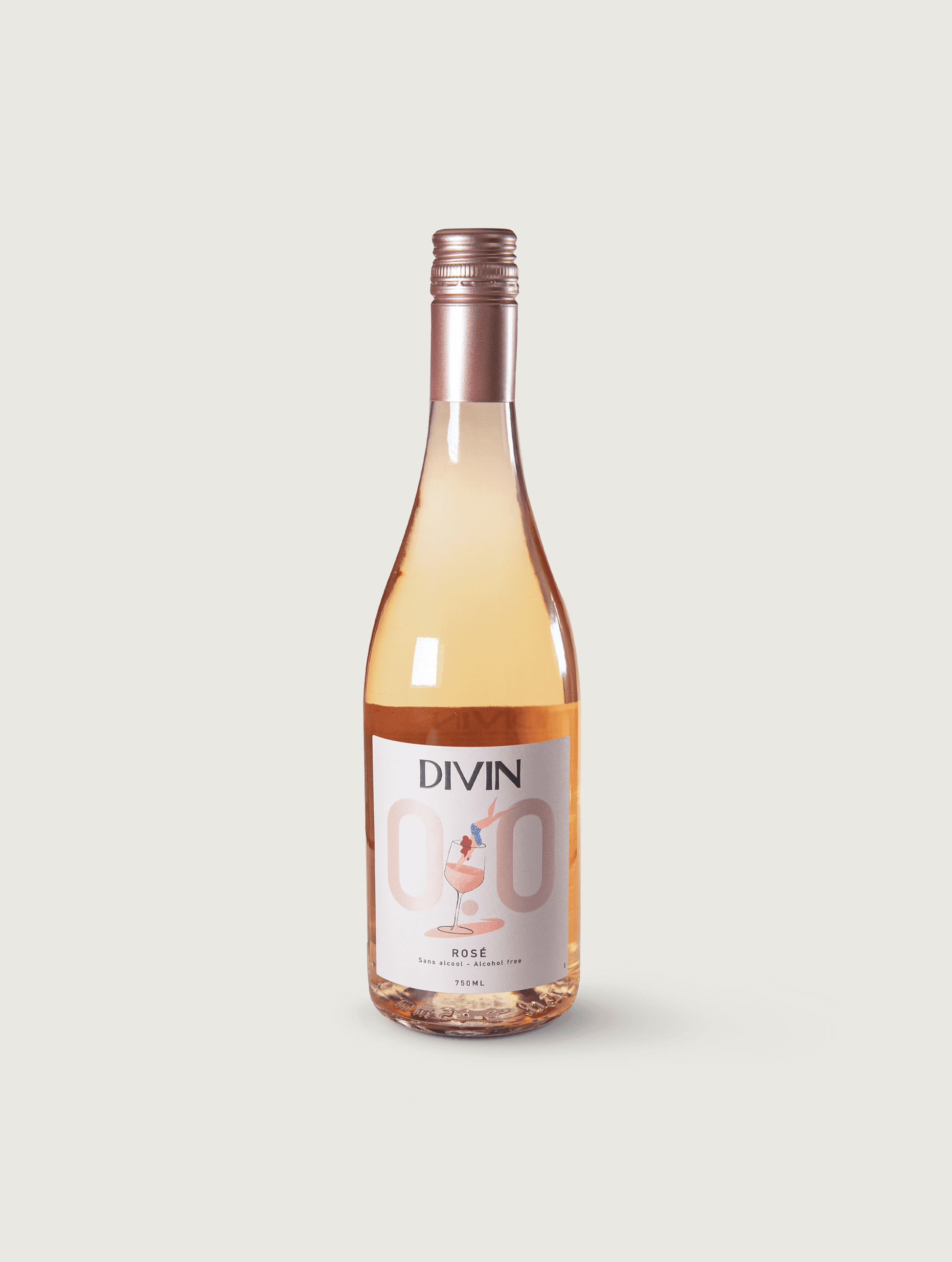 Divin Rosé - Alkoholfreier Roséwein